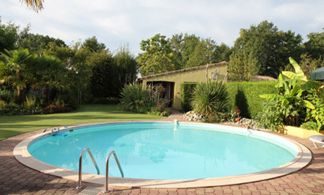 Rundpool selber gebaut