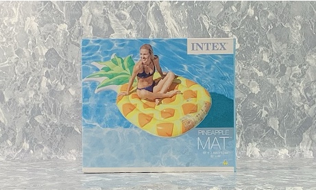 Intex Matratze Ananas, LxB: 216 x 124 cm
