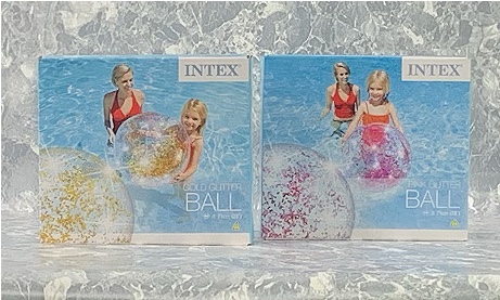 Intex Glitter Wasserball