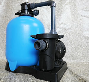 Oku Kessel Ø 19“ 75 kg mit DAB Euroswim 50 M