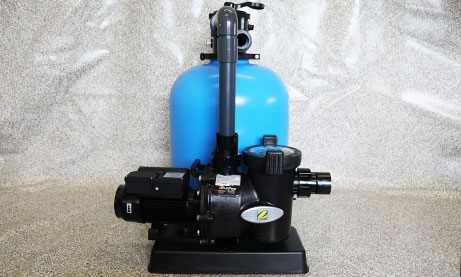 Oku Kessel Ø 19“ 75 kg mit Zodiac FloPro M50